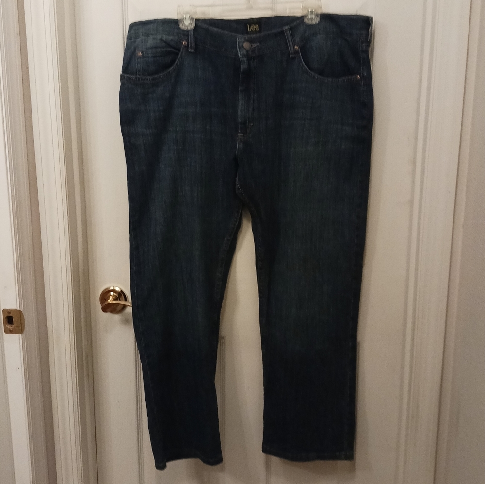 LEE Regular Fit Men's Stretch Jeans Size 42x29